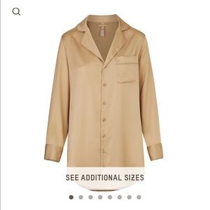 SKIMS SILK BUTTON UP NIGHT DRESS